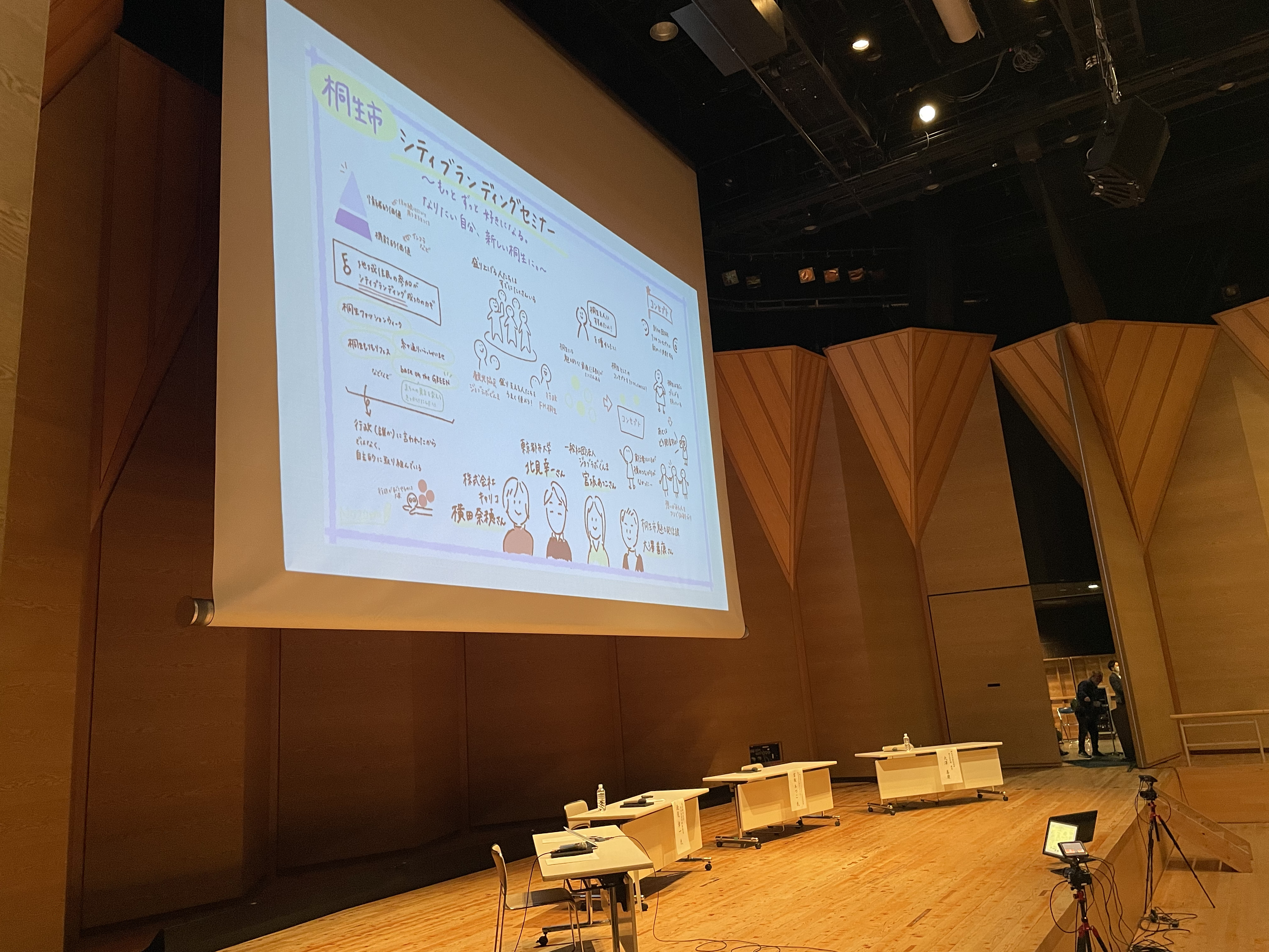 グラレコを担当させていただきました＠桐生（2023.2.4）